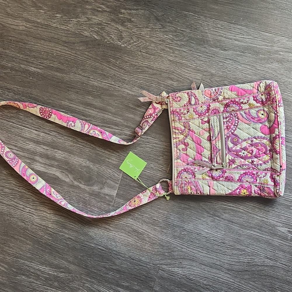 New With Tags Vera Bradley Paisley Meets Plaid Bag - Picture 6 of 6
